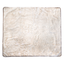 PupProtector™ Summer Short Fur Waterproof Throw Blanket - White with Brown Accents