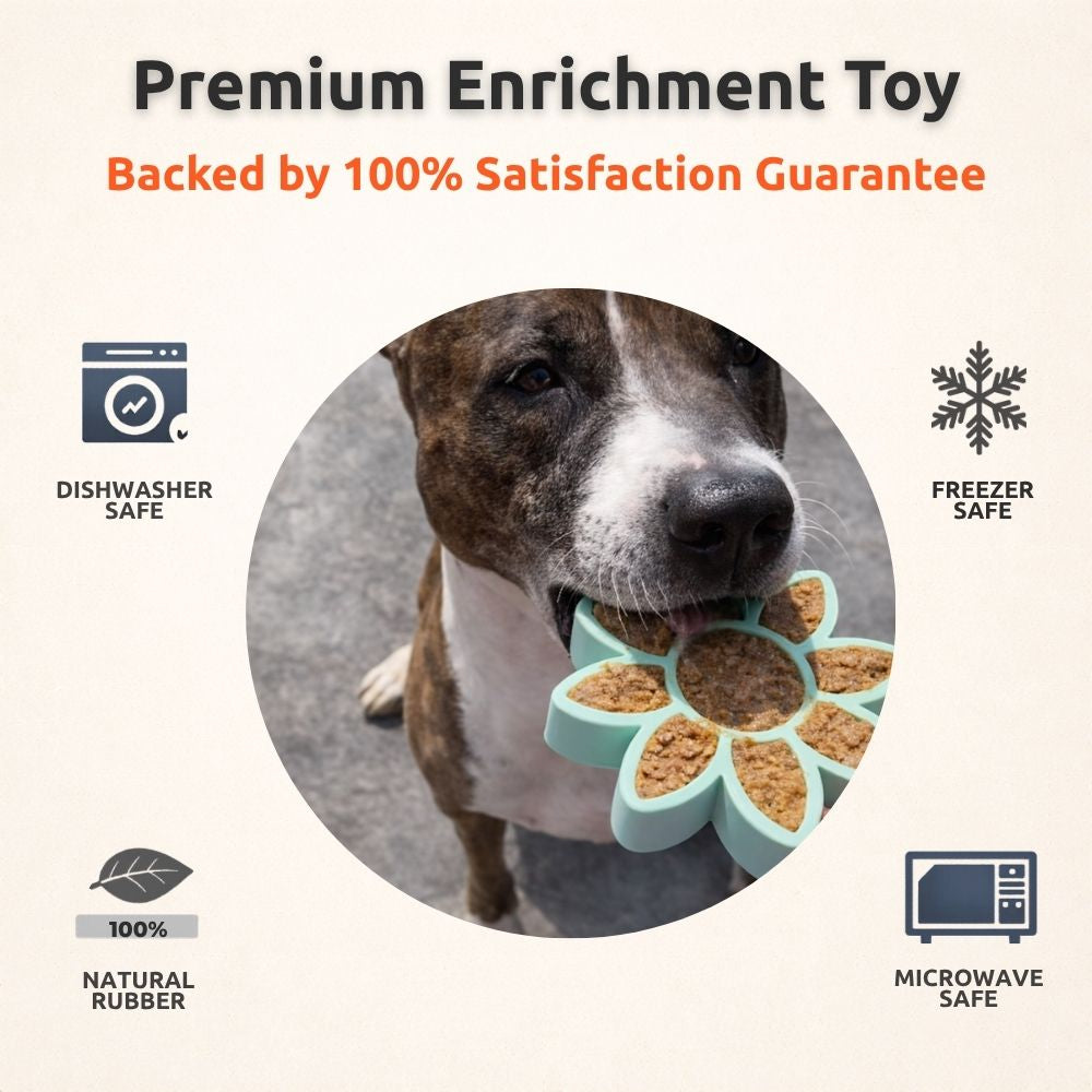 FreezFlower - Long-Lasting Frozen Flower Dog Treat Toy