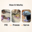 FreezWhisk Cat Calm Feed Bowl