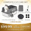 XXL Stainless Steel Cat Litter Box with Lid – High Sides, Low Entry, Easy to Clean, Odor-Free, Anti-Leak | Buy 2 & Save $10