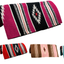 Handwoven Navajo-Inspired Acrylic Western Horse Saddle Blanket – 32" x 64", Southwest Aztec Design, Decorative, Great for Riding, Display, or Home Decor