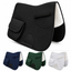 Derby Originals All Purpose English Saddle Pad with Pockets Half Fleece lined for Shock Absorbing Wither Relief Design for comfort and Trail Riding.