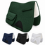 Derby Originals All Purpose English Saddle Pad with Pockets Half Fleece lined for Shock Absorbing Wither Relief Design for comfort and Trail Riding.