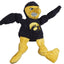 NCAA University of Iowa - Herky the Hawk Knottie® Plush Dog Toy