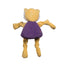 NCAA Louisiana State University, Mike the Tiger Knottie® Plush Dog Toy