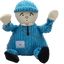 Matty Mail Carrier Knottie® Plush Dog Toy
