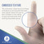 Dynarex AccuTouch Latex Exam Gloves, White - 100ea/bx, 10bxs/cs (1000 Count)