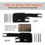 NeoAlly 3-in-1 Front Leg Dog Splint Brace: Rigid & Spring Inserts, Safety Reflective Straps (Pair)