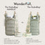 HydroBag® HANDLE® - Sage Green with Sage and Tan Strap