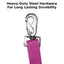 Derby Originals Heavy Duty Adjustable Overlay 30” Nylon Hanging Bucket Straps for Water and Feed Buckets - Available in Four Fun Patterns