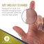 Dynarex Safe-Touch Vinyl Exam Gloves, 3 Mil Thick, Powder-Free, 100/bx, 10bxs/cs (1000 Count)
