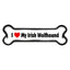 I Love My Dog Car Magnet: Breeds A - K