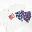 American Flag Crop Top