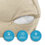Arlee Sandy Ortho Lounger Dog Bed Tan Small