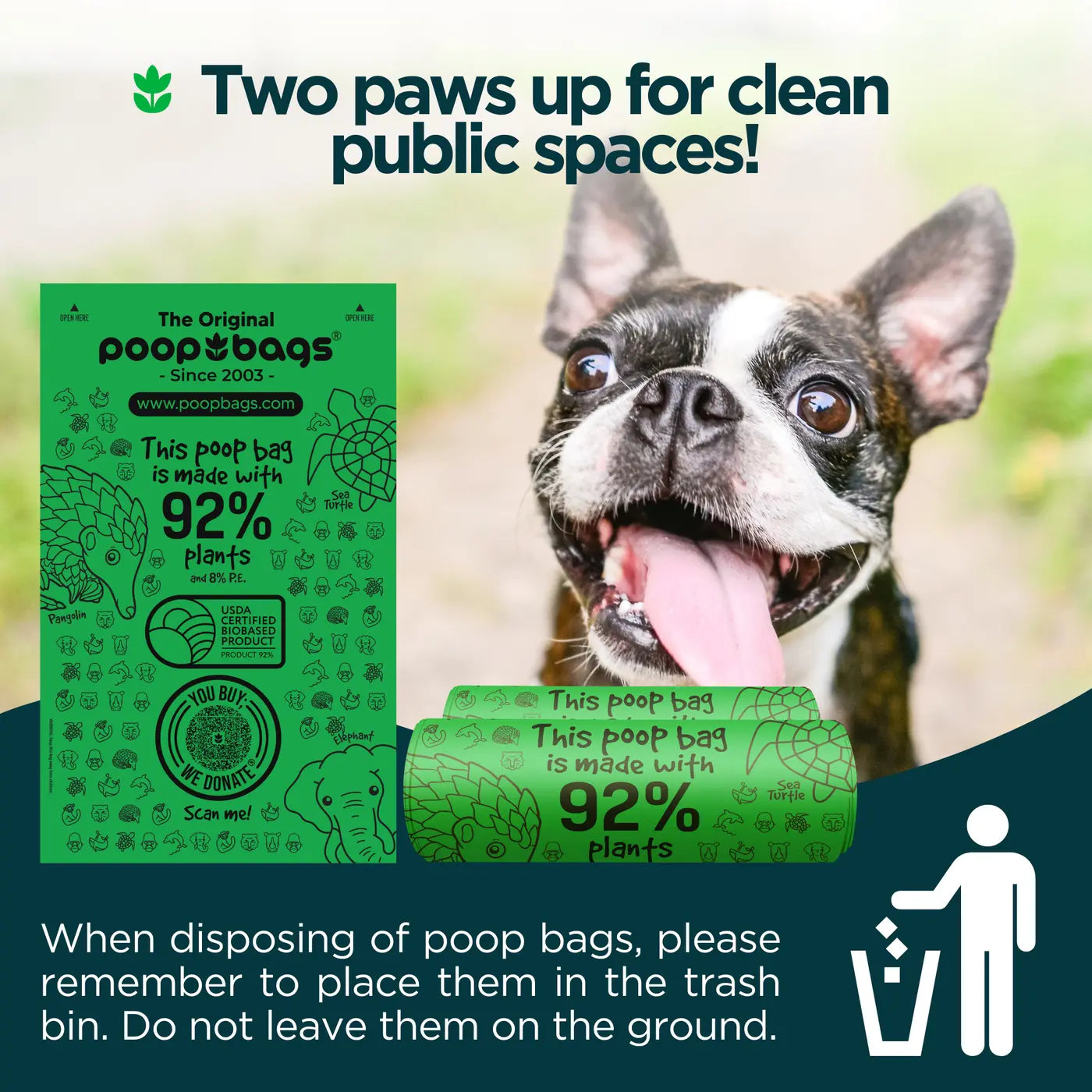 Wholesale Bulk Roll Poop Bags