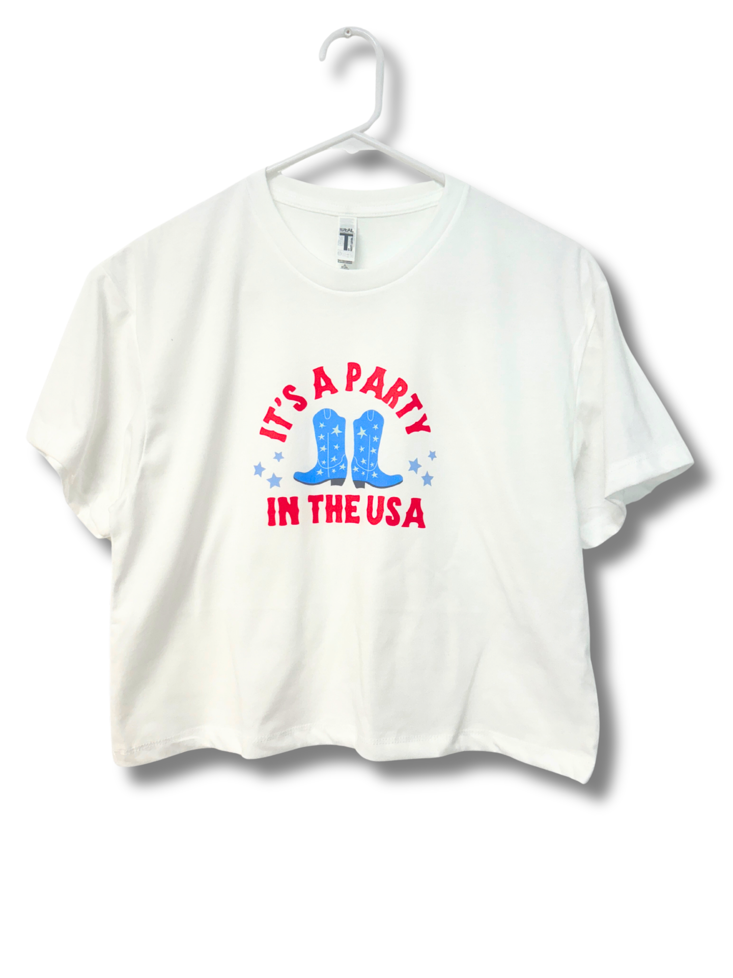 It's A Party in The USA Crop Top