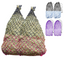 Derby Originals Set of 2 Superior Slow Feed 56" Soft Mesh Hanging Hay Net for Horses