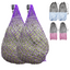 Derby Originals Set of 2 Superior Slow Feed 56" Soft Mesh Hanging Hay Net for Horses