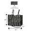 Derby Originals Supreme 4-Sided Slow Feeder Horse Hay Bag, 3.5" x 1.75" Rectangular Openings, Patented Design, Super Tough Bottom®, 1 Bale Capacity, 1-Year Warranty