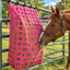 Tahoe Web Gate Slow Feed Hay Feeder – 2" Openings, Easy-Fill, Quick Strap Mounting, Holds 6–7 Flakes, Durable & Dust-Draining with Super Tough Bottom
