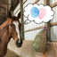 Derby Originals 42” Cotton Candy Slow Feed Hanging Hay Net for Horses
