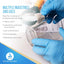 Dynarex Safe-Touch Blue Nitrile Exam Gloves - Non-Latex, Powder-Free - 100/box, 10bxs/case (1000 Count)