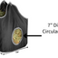 Tahoe Tack Pair of 2 Extra Wide 19" x 12" x 20" with 7" Diameter Circular Opening Canvas Hay Bags for Horses and Livestock Fits 3-4 Large Flakes of Hay