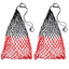 Derby Originals 42” Superior Slow Feed Soft Mesh Hanging Hay Net for Horses - Set of 2