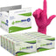 Dynarex AloeSkin Nitrile Exam Gloves with Aloe, Powder-Free, Pink - 100ea/bx, 10bxs/cs (1000 Count)