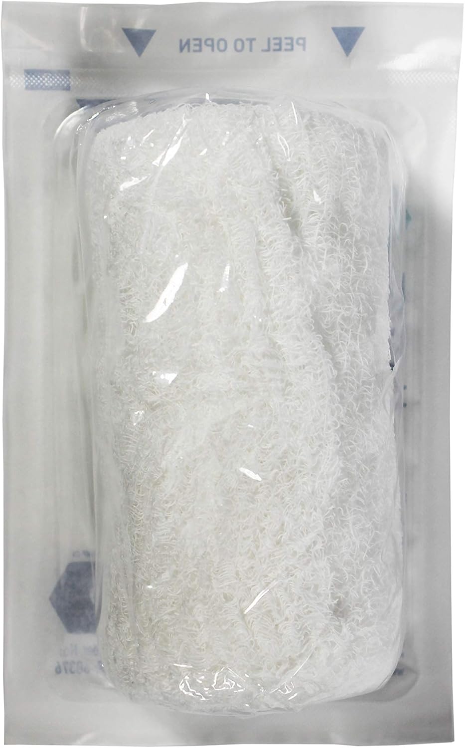 MedPride Krinkle Gauze Roll, Cotton Wound Dressing Sterile Wraps – 6-Ply, 4.5''x4.1 Yds. Case of 100