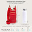 Poppy Red HydroBag® with Solid Strap