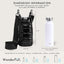 Black Glossy HydroBag® with Black Strap