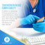 Dynarex Safe-Touch Blue Nitrile Exam Gloves - Non-Latex, Powder-Free - 100/box, 10bxs/case (1000 Count)