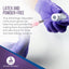 Dynarex True Advantage Nitrile Exam Gloves, Purple - 100ea/bx, 10bxs/cs (1000 Count)
