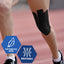 MedPride Kinesiology Tape – Black 2”x5M Latex-Free Athletic Tape for Pain Relief, Injured Muscle Support, 24/Box, Case of 6 (144 Count)