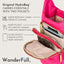 Bright Pink HydroBag® Handle® with Pink and Cream Strap