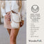 HydroBag® HANDLE® - Ivory Lacquer with Solid Vegan Leather Trimmed Strap