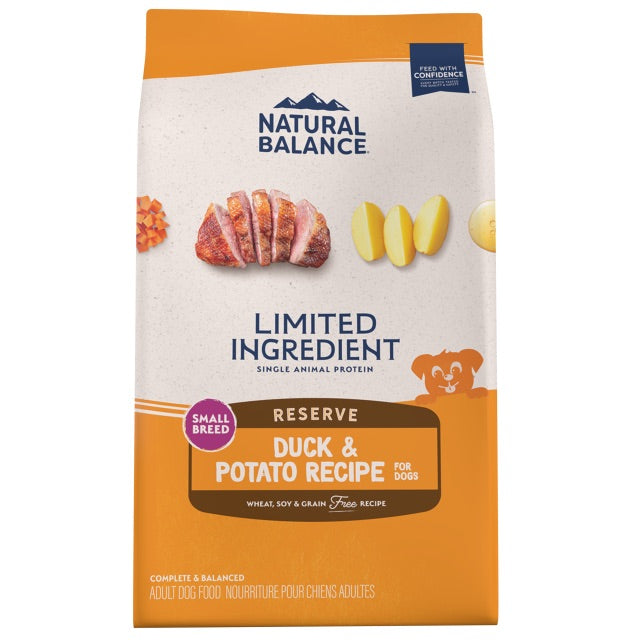 Natural Balance Limited Ingredient Duck & Potato Small Breed Dry Dog Food