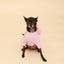 Pink Bow Cotton Turtleneck