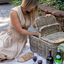 Rattan Picnic Basket