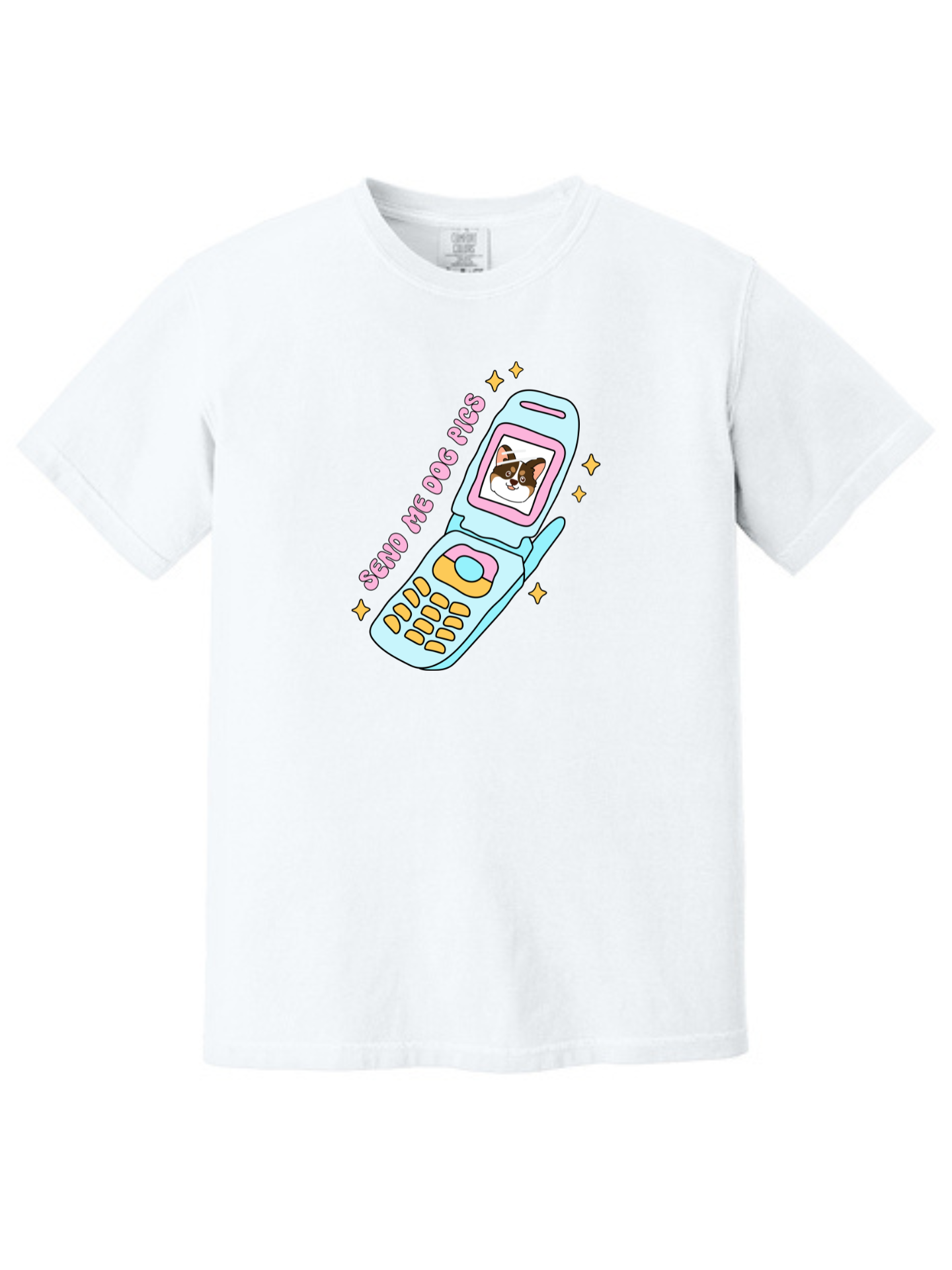 Send Me Dog Pics Comfort Colors T-Shirt
