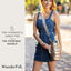HydroBag® HANDLE®- Gold Shiny with Vegan Leather Trimmed Solid Strap