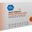 MedPride Maxx Strength Nitrile Industrial Orange Gloves, 8 Mil Thick - 100 Gloves / Case of 10 (1000 Count)