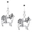 Recycled Sterling Dog Breed Earrings