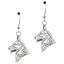 Recycled Sterling Dog Breed Earrings