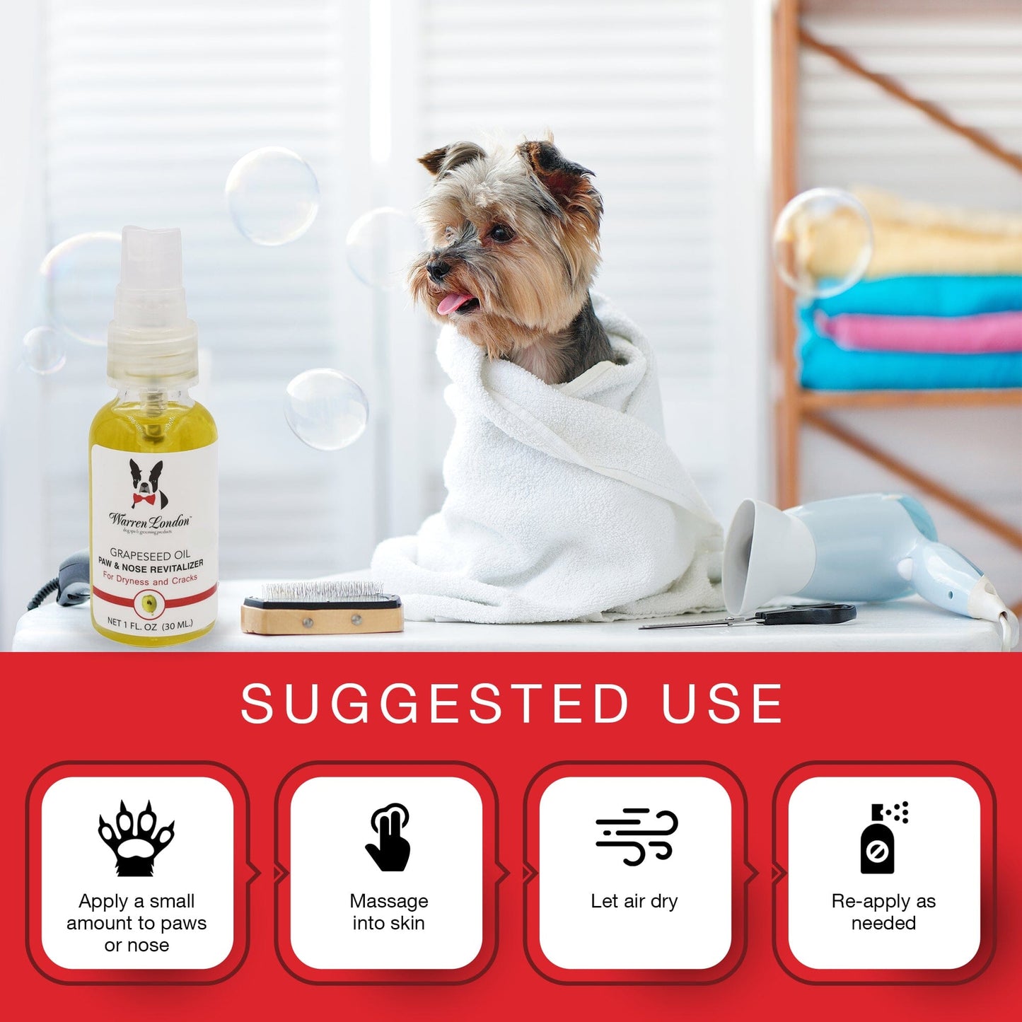 Grapeseed Oil Paw and Nose Revitalizer - Professional Size