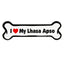 I Love My Dog Car Magnet: Breeds L - Z