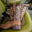 Ariat Women's Odessa StretchFit Western Boot, Fateful Brown