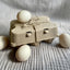 Henlay Duck Egg Cartons - Holds Half Dozen Jumbo Eggs- Blank Flat Top, 2 colors, 20 or 100
