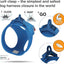 Curli Clasp Vest Blue Harness